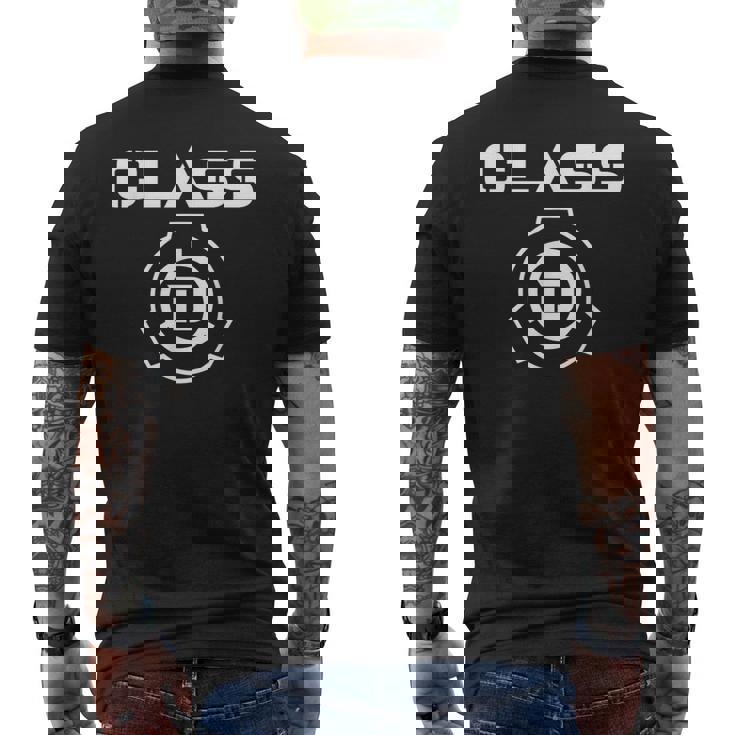 クラスd クラスd人員コスチューム -Cpファンデーションコスチューム メンズTシャツ バックプリント