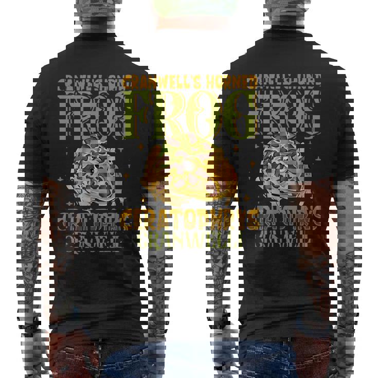 クランウェルツノガエル メンズTシャツ バックプリント