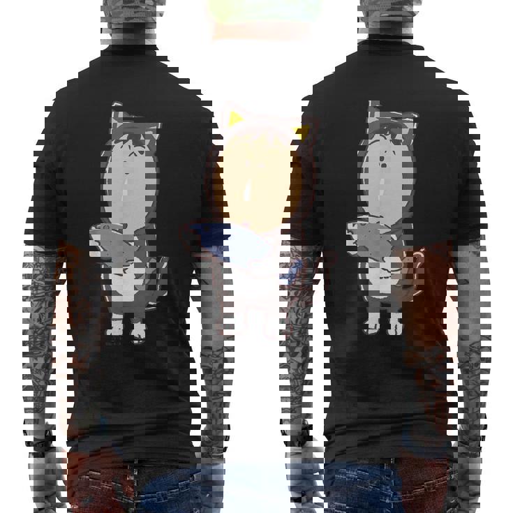 クレヨンしんちゃん こねこのおゆうぎ会 ボーちゃん メンズTシャツ バックプリント