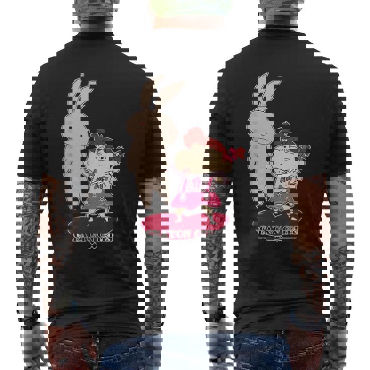 クレヨンしんちゃん クレヨンガールズ ネネちゃん メンズTシャツ バックプリント