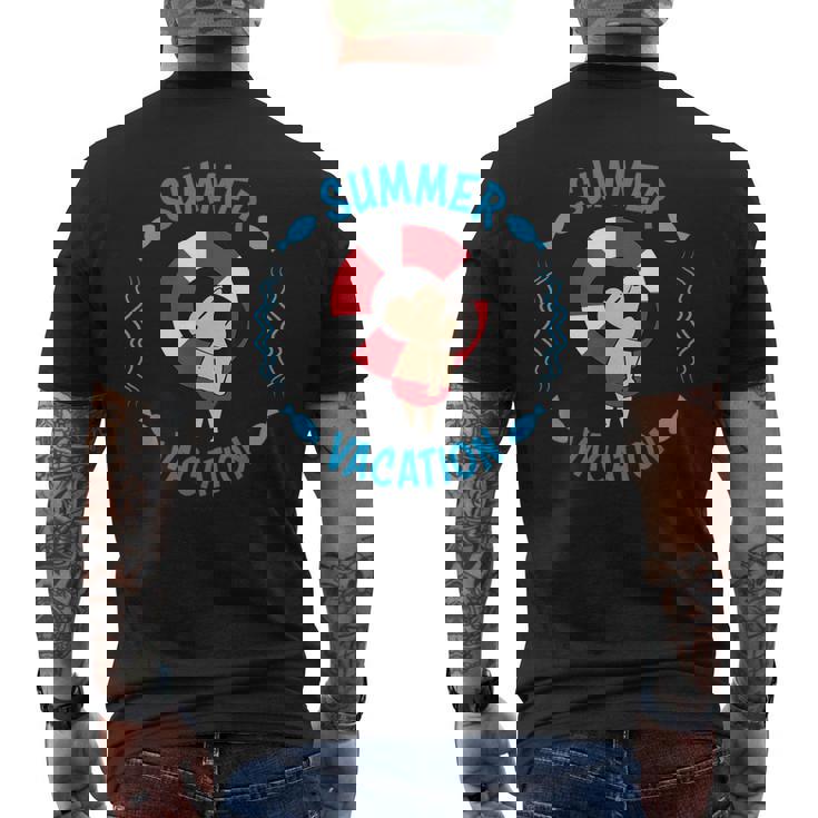 クレヨンしんちゃん サマーヴァケーションしんちゃん メンズTシャツ バックプリント