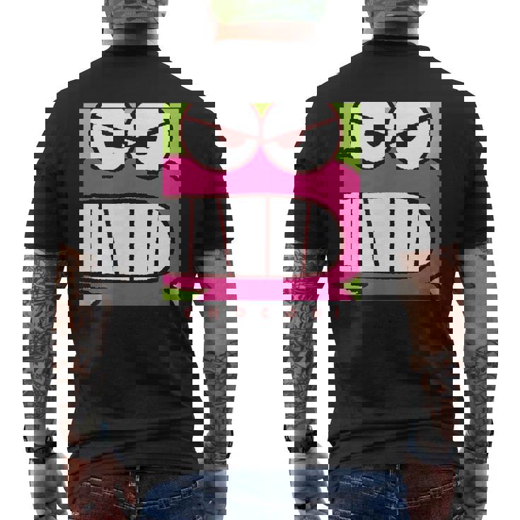 クレヨンしんちゃん ワニ山さん どアップ メンズTシャツ バックプリント