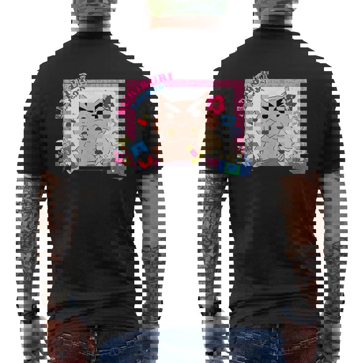 クレヨンしんちゃん 平成ごっこ ぶりぶりざえもん メンズTシャツ バックプリント