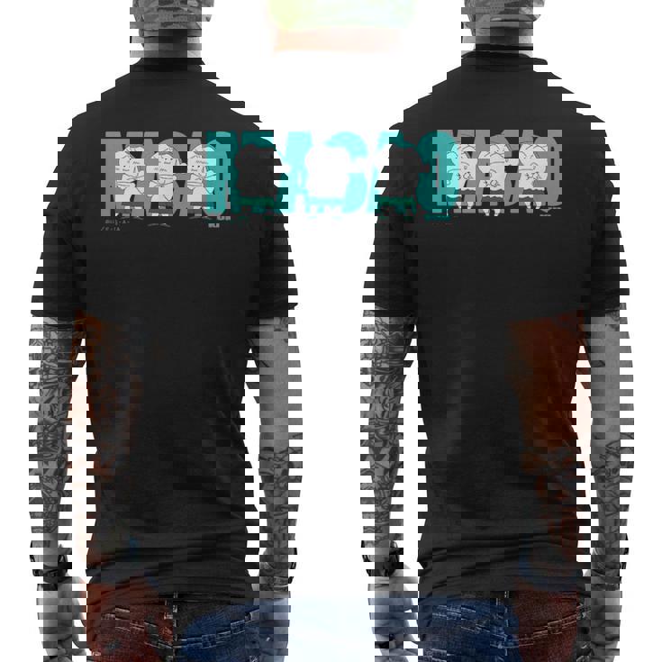 クレヨンしんちゃん 弱気なマサオくん メンズTシャツ バックプリント