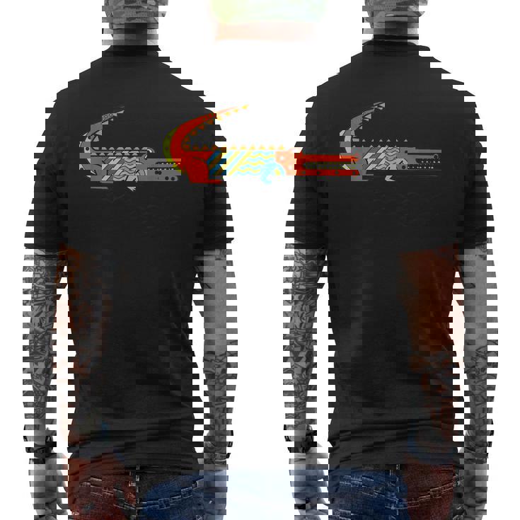 クロコダイル コミック メンズTシャツ バックプリント