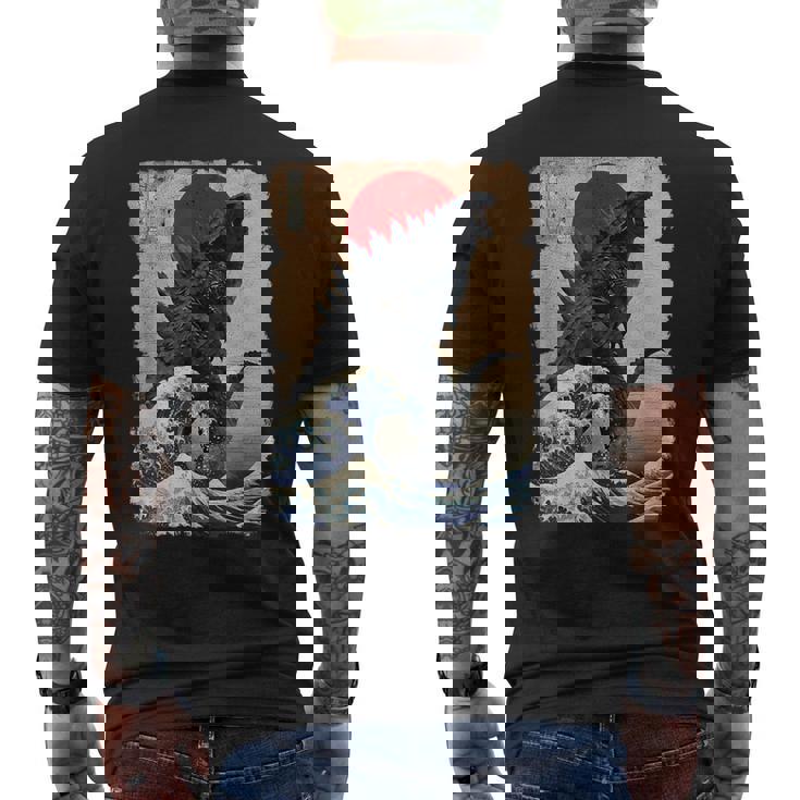 クールなアニメレトロヴィンテージtシャツ日本服スタッフメンズレディース。 メンズTシャツ バックプリント