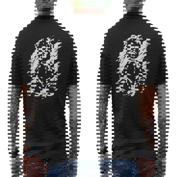 クールなテディが抱きしめたくなるおもちゃのテディベアtシャツギフト メンズTシャツ バックプリント