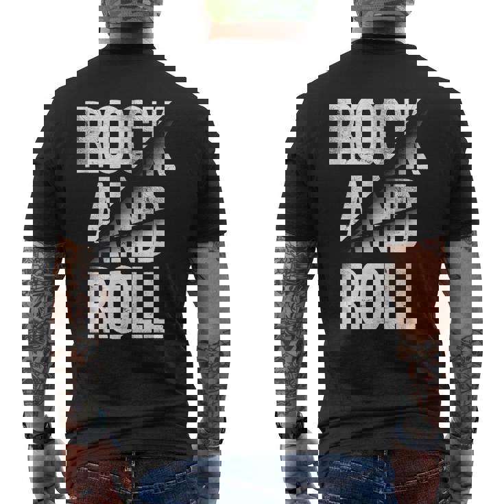 クールヴィンテージロックンロールtシャツ ブラック ミュージックロックンロール メンズTシャツ バックプリント