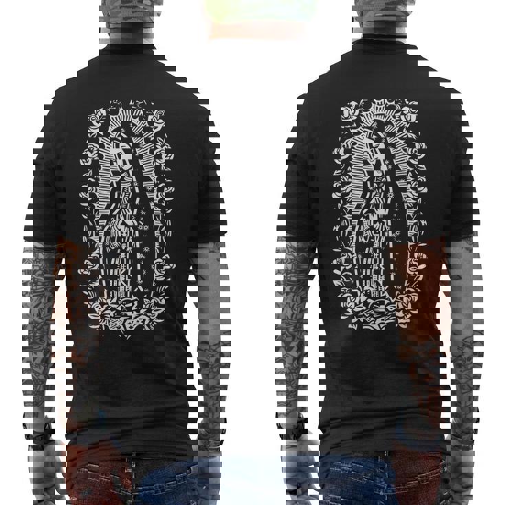 グアダルーペの聖母 クリスチャン イエスキリスト カトリック メンズTシャツ バックプリント