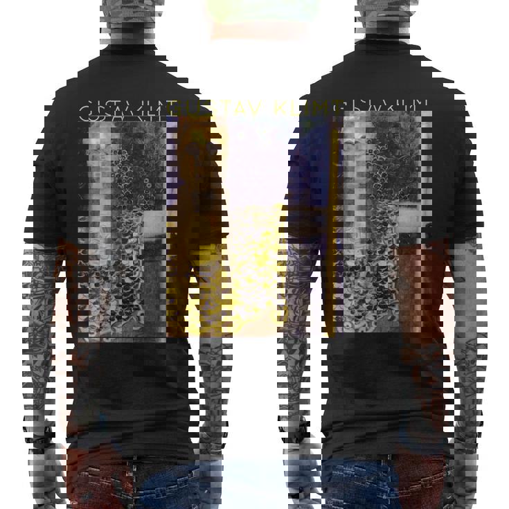 グスタフ・クリムト パラス・アテネ アーティスト向け 長袖tシャツ メンズTシャツ バックプリント