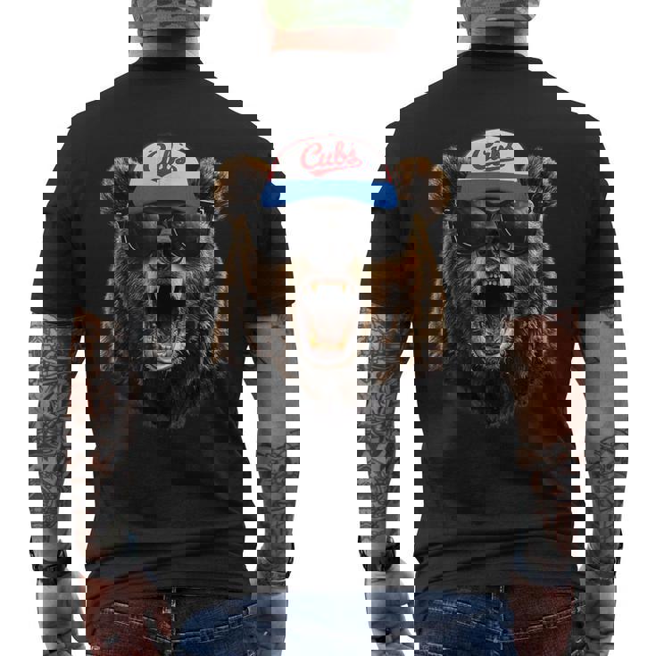 グラフィック カブス 名前 アンティーク風 80年代 カブス 名前 スタイル ギフト アイデア メンズTシャツ バックプリント