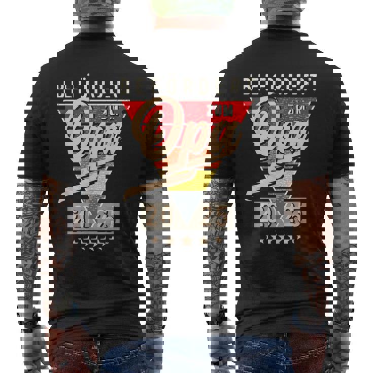 グランパ2025に昇格-ベストグランパ メンズTシャツ バックプリント