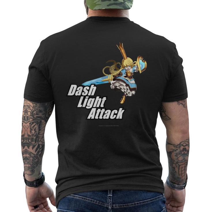 グランブルーファンタジーヴァーサス -ライジング- Dash Light Attack シャルロッテ メンズTシャツ バックプリント