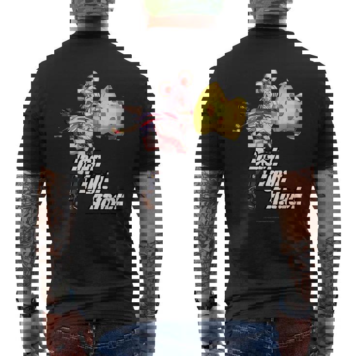 グランブルーファンタジーヴァーサス -ライジング- Dash Light Attack ビカラ メンズTシャツ バックプリント