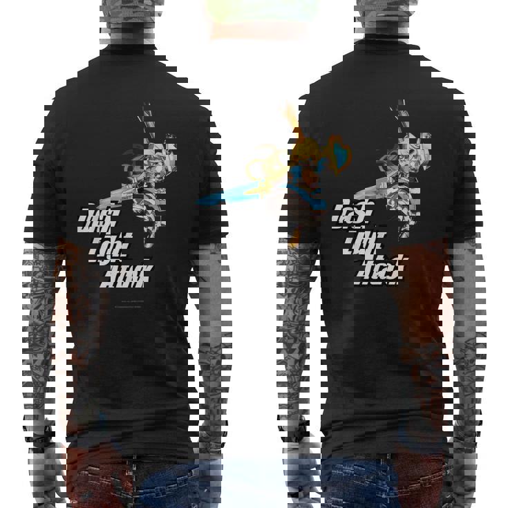 グランブルーファンタジーヴァーサス -ライジング- Dash Light Attack シャルロッテ メンズTシャツ バックプリント