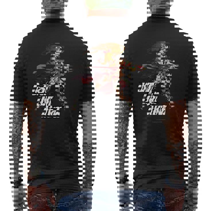 グランブルーファンタジーヴァーサス -ライジング- Dash Light Attack ヴィーラ メンズTシャツ バックプリント