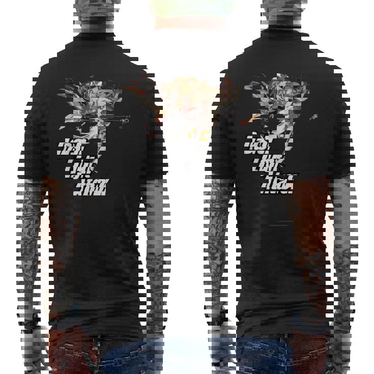 グランブルーファンタジーヴァーサス -ライジング- Dash Light Attack アニラ メンズTシャツ バックプリント