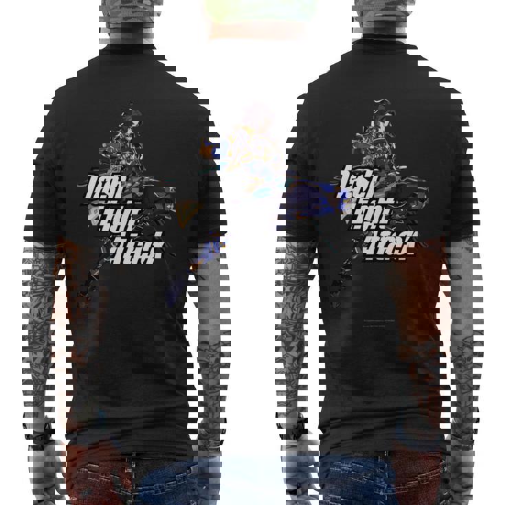 グランブルーファンタジーヴァーサス -ライジング- Dash Light Attack ランスロット 長袖tシャツ メンズTシャツ バックプリント