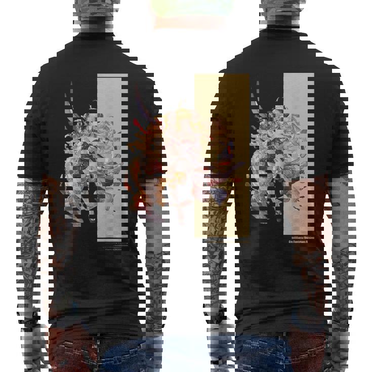 グランブルーファンタジーヴァーサス -ライジング- アニラ メンズTシャツ バックプリント