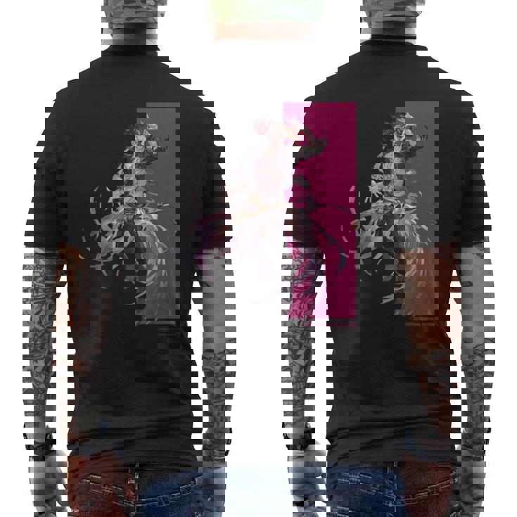 グランブルーファンタジーヴァーサス -ライジング- アバタール・ベリアル メンズTシャツ バックプリント