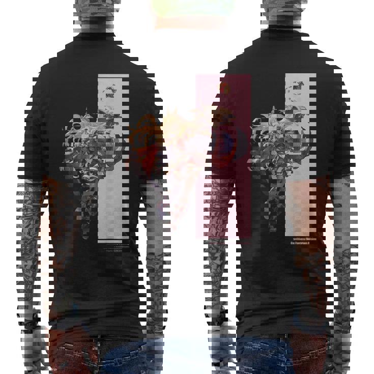 グランブルーファンタジーヴァーサス -ライジング- カリオストロ メンズTシャツ バックプリント