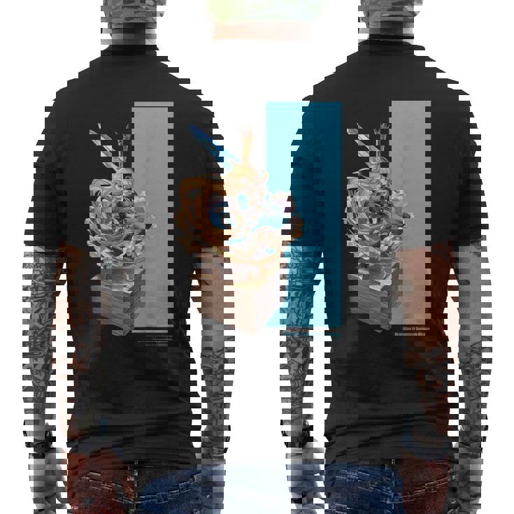 グランブルーファンタジーヴァーサス -ライジング- シャルロッテ メンズTシャツ バックプリント