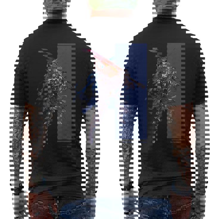 グランブルーファンタジーヴァーサス -ライジング- ジークフリート メンズTシャツ バックプリント