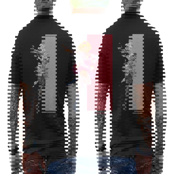 グランブルーファンタジーヴァーサス -ライジング- ジータ メンズTシャツ バックプリント