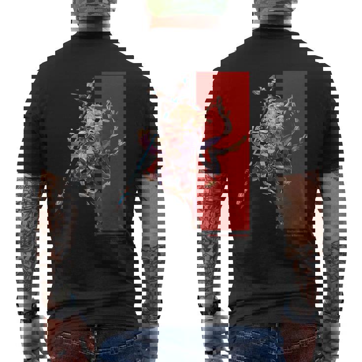 グランブルーファンタジーヴァーサス -ライジング- ゼタ メンズTシャツ バックプリント