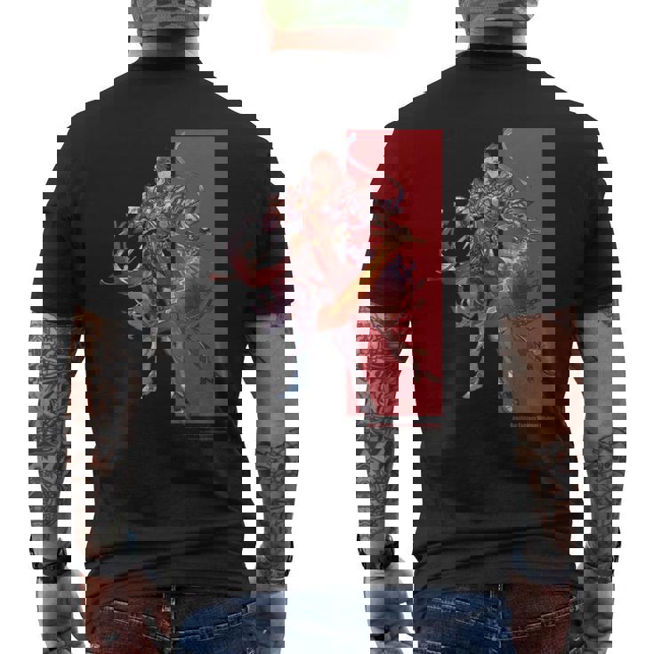 グランブルーファンタジーヴァーサス -ライジング- パーシヴァル メンズTシャツ バックプリント