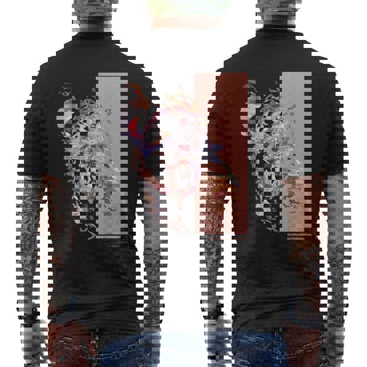 グランブルーファンタジーヴァーサス -ライジング- ビカラ メンズTシャツ バックプリント