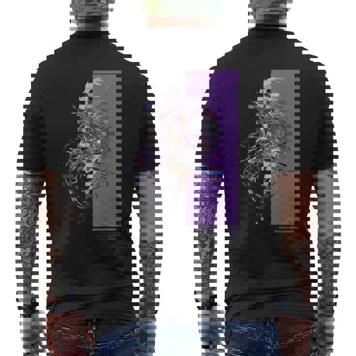 グランブルーファンタジーヴァーサス -ライジング- ユエル メンズTシャツ バックプリント