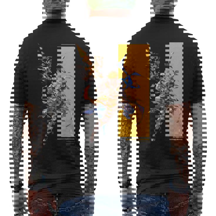 グランブルーファンタジーヴァーサス -ライジング- ヴェイン メンズTシャツ バックプリント