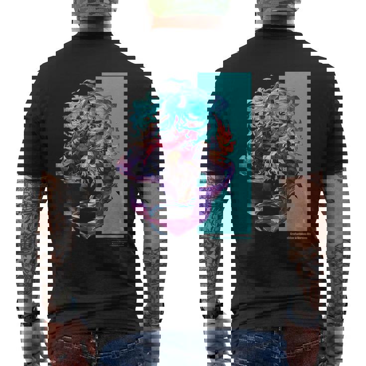 グランブルーファンタジーヴァーサス -ライジング- ヴェルサシア メンズTシャツ バックプリント