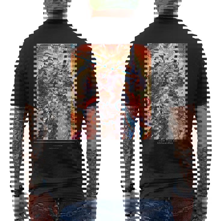 グランブルーファンタジーヴァーサス パッケージアート プレミアムエディション メンズTシャツ バックプリント