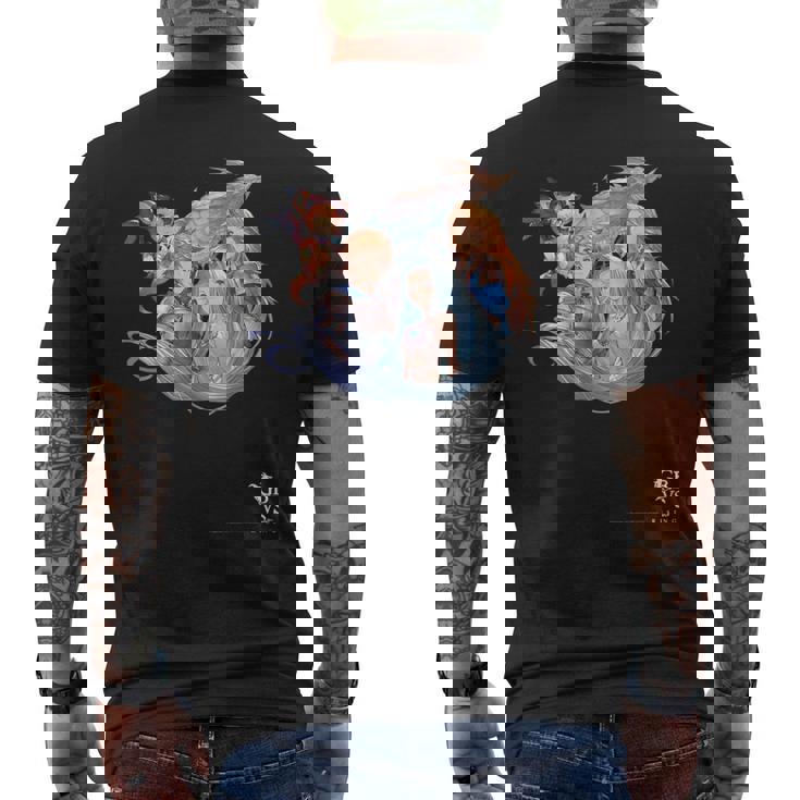 グランブルーファンタジーヴァーサス 騎空団 メンズTシャツ バックプリント