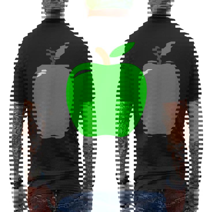 グリーンアップル メンズTシャツ バックプリント