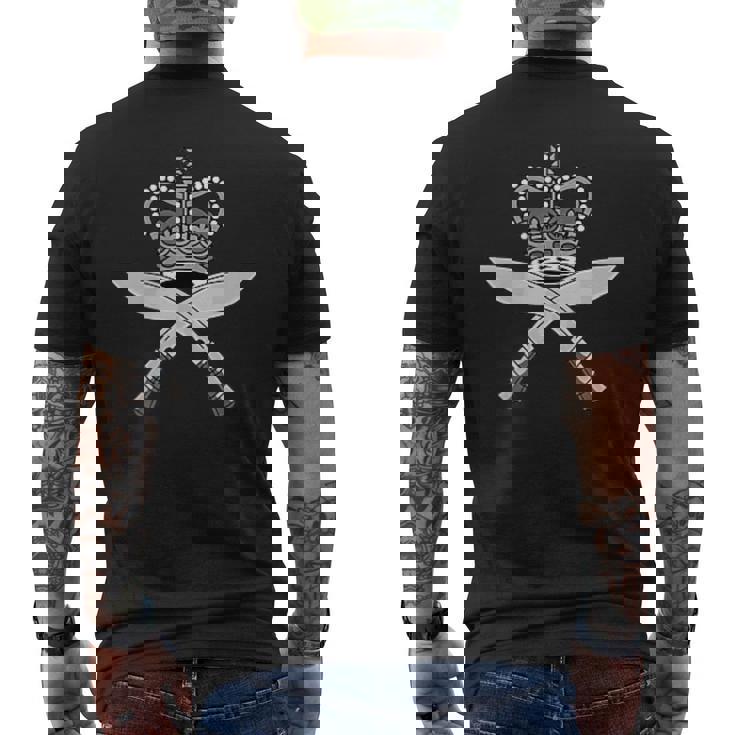 グルカライフル イギリス特殊部隊 ミリタリー メンズTシャツ バックプリント