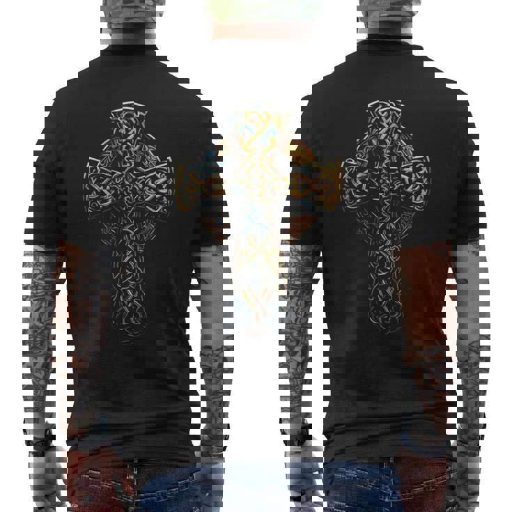 ケルトクロス メンズTシャツ バックプリント