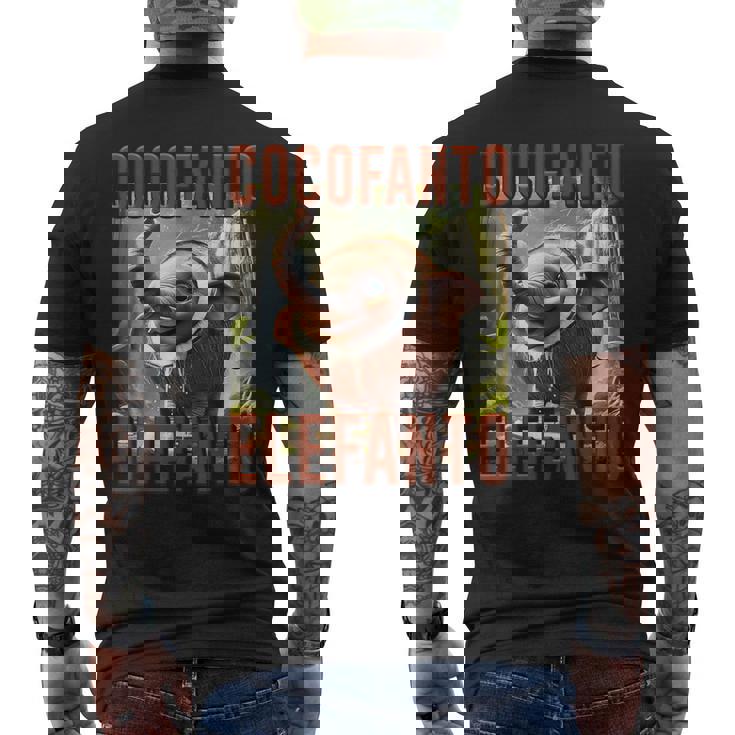 ココファント エレファント イタリアン ブレイン モンスター Ai キッズ メンズTシャツ バックプリント