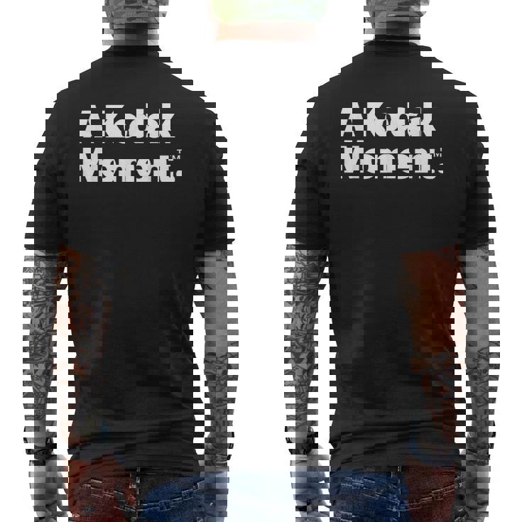 コダックモーメント メンズTシャツ バックプリント