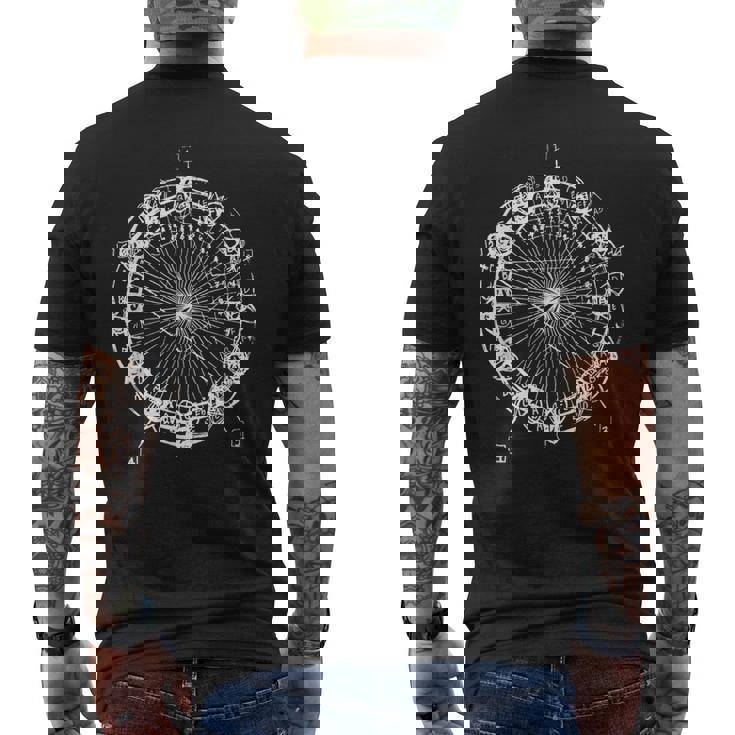 コルトレーンコードがマンダラジャズミュージシャンを変える メンズTシャツ バックプリント