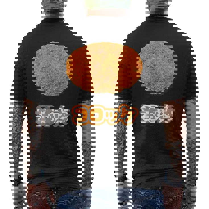 コロッケ【ご飯タイム】食べ物 おかず【変なtシャツ屋さん】面白い ポップ デザイン メンズTシャツ バックプリント