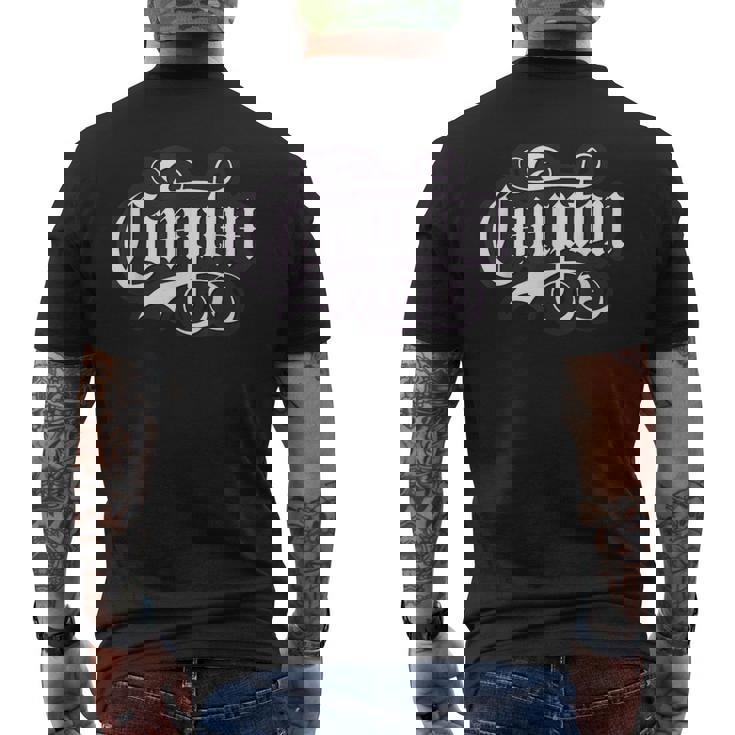 コンプトン 西海岸 ギャングスタ ラップ スタイル 03 メンズTシャツ バックプリント