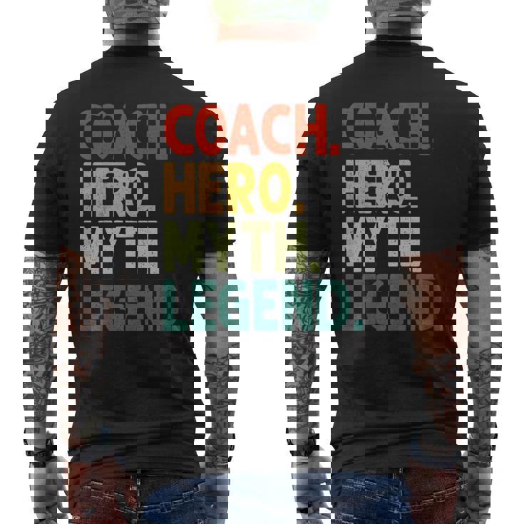 コーチ ヒーロー 神話 伝説 ヴィンテージ ファニー コーチ メンズTシャツ バックプリント