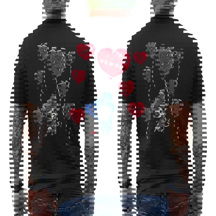 ゴシック様式 ゴシックスタイル ゴシック調 パステルゴス パステル・ゴス パステルカラーのゴス クリーピーキュート メンズTシャツ バックプリント