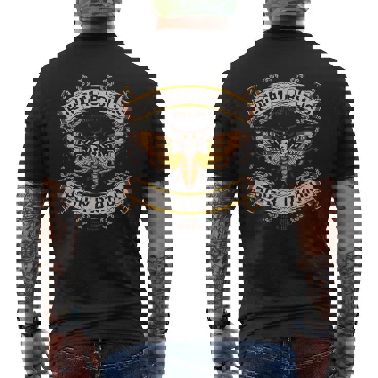 ゴス ボディローション デスヘッドモス ヴィンテージタトゥー メンズTシャツ バックプリント