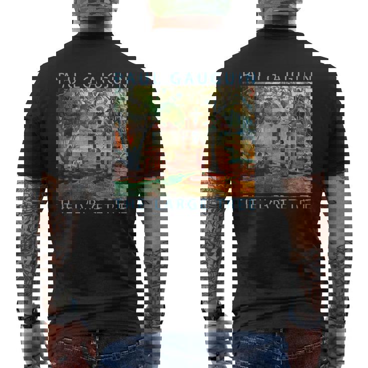 ゴーギャン 面白いtシャツ 名作 アート 印象派 絵画 メンズ レディース 面白い 服 美術 油彩画 メンズTシャツ バックプリント