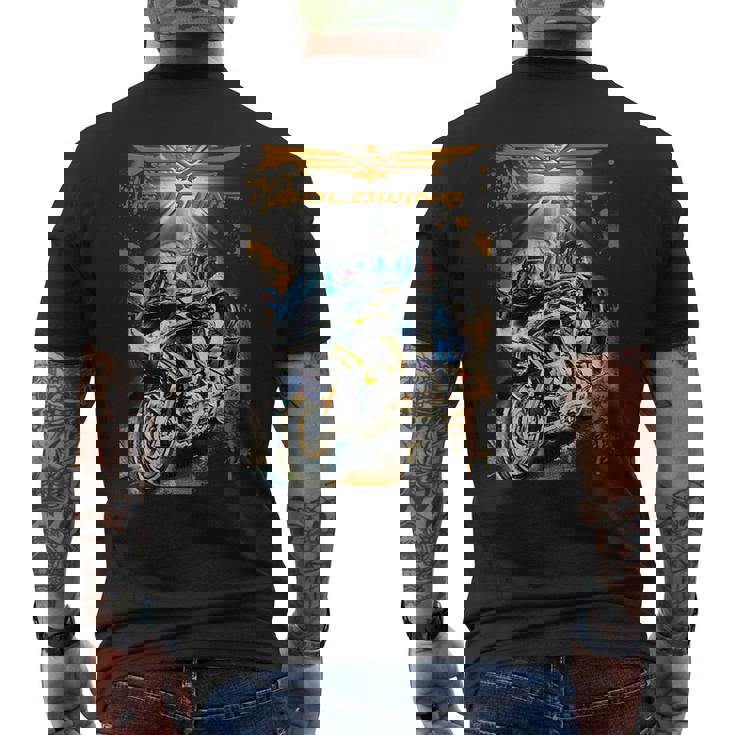 ゴールドウィングジェル 1800 メンズTシャツ バックプリント