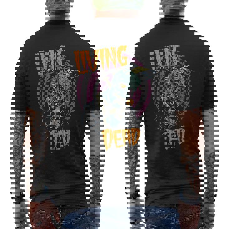 サイコビリー ホラー パンクロック Hr Living Dead Zombie メンズTシャツ バックプリント